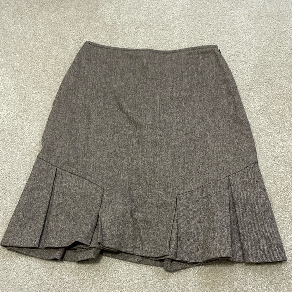 George Me| brown tweed ladies skirt